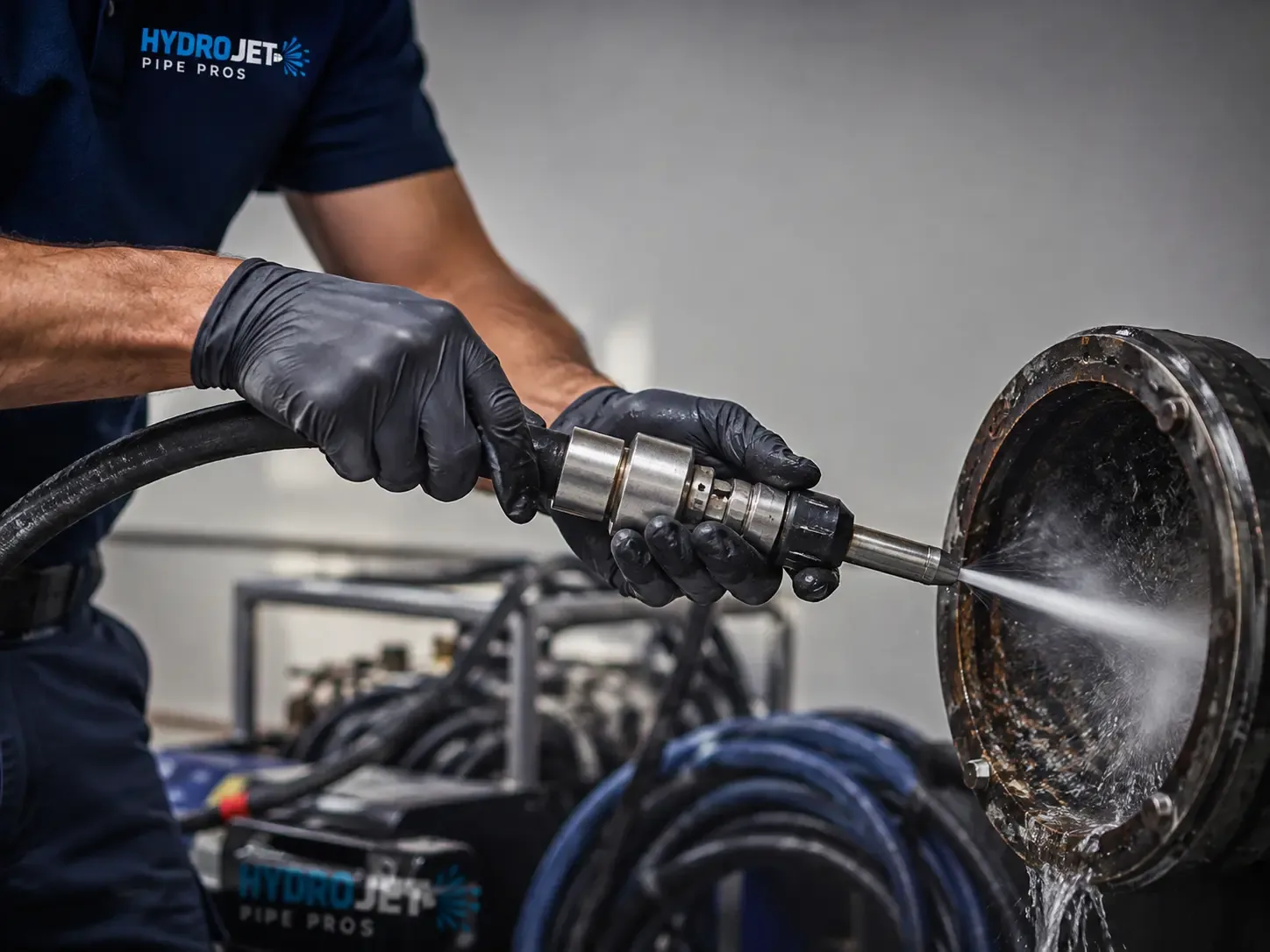 Hydro Jet Pipe Descaling in Moss Landing, CA